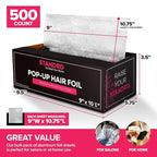 Stock Your Home 500 Count Aluminum Foil - Image 2