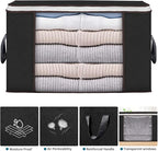 Budding Joy 90 L Large Storage Bags, 10 Pack Clothes Storage Bins Foldable - Image 5