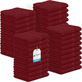 Avalon Towels Cotton Washcloths – Size 12x12 Inches, 100% Ring Spun Cotton by AvalonTowels