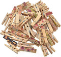 HAHIYO Colorful Painted Wooden Clothes Pins Clothespins Small Aviod Fall Apart by HAHIYO