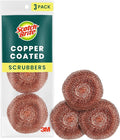 Scotch-Brite Copper Coated Scrubbers, Scouring Pads by Scotch-Brite