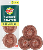 Scotch-Brite Copper Coated Scrubbers, Scouring Pads by Scotch-Brite