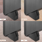 Black Adjustable Large Door Stoppers, Heavy Duty Door Stoppers - Image 5