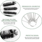 CiaraQ Bottle Cleaning Brushes, 9.8 Inch Nylon Tube Brush Set, Cleaner - Image 3