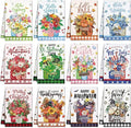 12 Pcs Seasonal Kitchen Towels Set by FuWeave