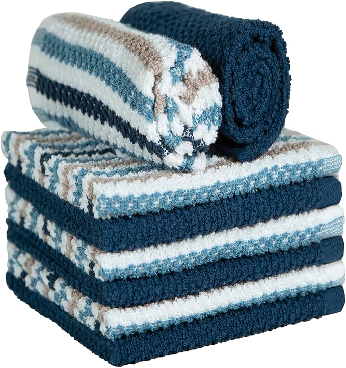 Bumble Premium Dish Cloths Towel 12"x12" | 100% Natural Ring Spun Cotton Tea - Image 4