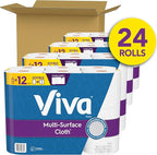 Viva Multi-Surface Cloth Paper Towels, 24 Double Rolls, 110 Sheets Per Roll - Image 2