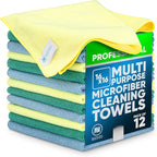 MW Pro Microfiber Cleaning Cloth | Blue by MicrofiberWholesale