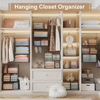 3 Tier Closet Hanging Shelves - Image 4