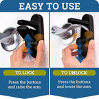 Door Lever Lock Prevents Toddlers from Opening Doors. 3.25" L * 1.5" W * 4.5" H - Image 2