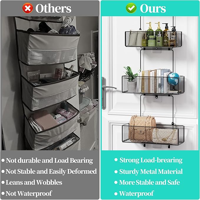 HapiRm Over Door Organizer Storage - Image 5