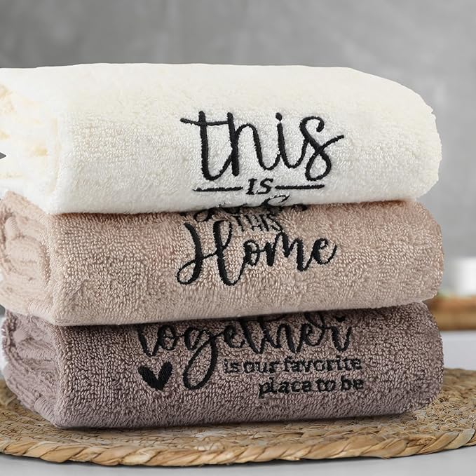 3 Pcs Farmhouse Decorative Hand Towels - Image 5