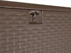 Amazon Basics Outdoor Storage Deck Box, Lockable, Weather-Resistant, 99 Gallon, Brown, for Patio Cushions, Gardening Tools, Pool Accessories - Image 6