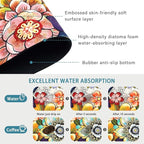 19.5" x 12" Dish Drying Mat & 24" x 5.5" Sink Splash Guard, Super Absorbent - Image 7