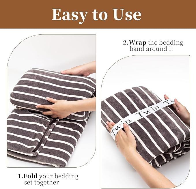 20PCS Bed Sheet Organizer Bands, Storage Labels and Sheet Keepers - Image 6