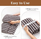 20PCS Bed Sheet Organizer Bands, Storage Labels and Sheet Keepers - Image 6