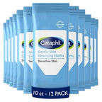 Cetaphil Face And Body Wipes, Gentle Skin Cleansing Cloths, by Cetaphil