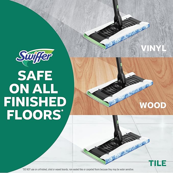 Swiffer Sweep & Mop Deluxe 2-in-1 Multi-Surface Kit - Image 4