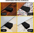 Large Door Stoppers for Bottom of Door, 1.9” Anti-Skid Rubber Door Stop Wedge - Image 7