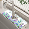 Kitchen Sink Splash Guard Faucet Mat Super Absorbent Fast Drying Mat Guard by Unknown