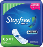 Stayfree Maxi Pads for Women, Super - Image 9