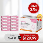 Disposable Nitrile Dishwashing Gloves, Extended 12 Inches Cuff, Cherry Blossom - Image 2
