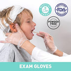 OKIAAS Disposable Gloves M, Food Safe, Bulk of 200 Pcs|Latex and Powder-Free - Image 4