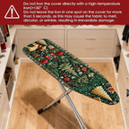 Nuxovilar Ironing Board Cover Winter Deer and Tree Pattern Polyester 15x54 - Image 4