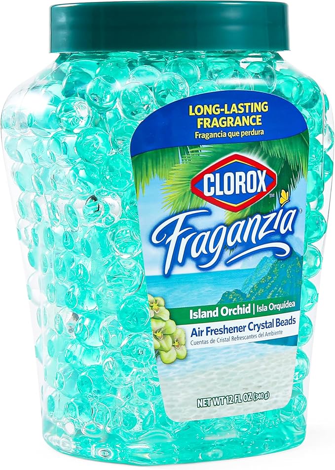 Clorox Fraganzia Crystal Beads Air Freshener Twin Pack, Long Lasting Room - Image 2