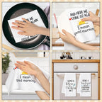 GROBRO7 Funny Sayings Hand Towel - Image 7