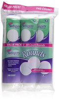 Swisspers Cotton Rounds 80 Count 100% Cotton by Swisspers