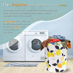 Lemons Laundry Hamper Boho Tropical Fruit Colorful Laundry Basket - Image 6