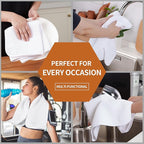 Microfiber Waffle Hand Towels, 4 Pieces, Fast Drying, Lint Free 430 GSM - Image 7