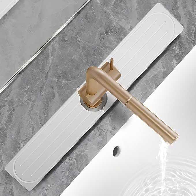 Stone Faucet Mat for Kitchen Sink, Diatomite Fast Drying Absorb Moisture Tray by Unknown