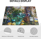 Retro Colorful Wine Flower Dish Drying Mats - Image 3
