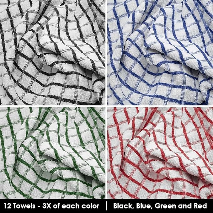 White Classic Premium Dish Cloths - Image 9