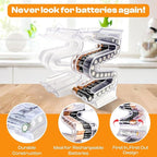 Battery Ladder Organizer Case for AAA Batteries - Image 2