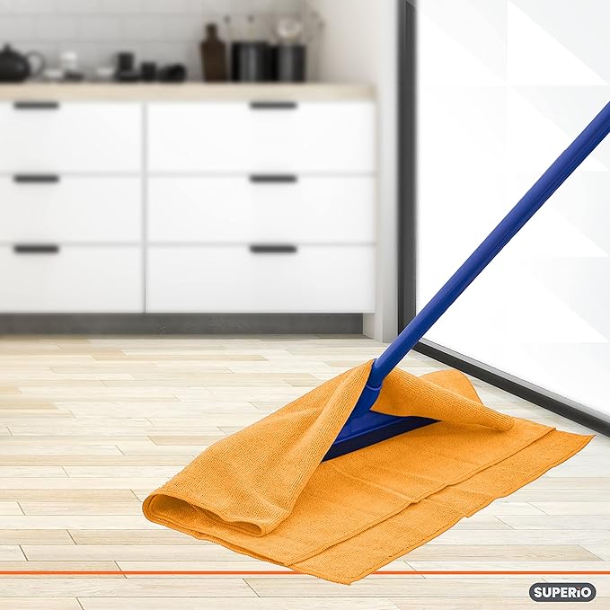 Superio Microfiber Squeegee Mopping Towel Extra Large Miracle Cloth Streak Free - Image 4