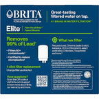 Brita Replacement Water Filter for Faucet Mount, Removes 99% of Lead, Sink - Image 8