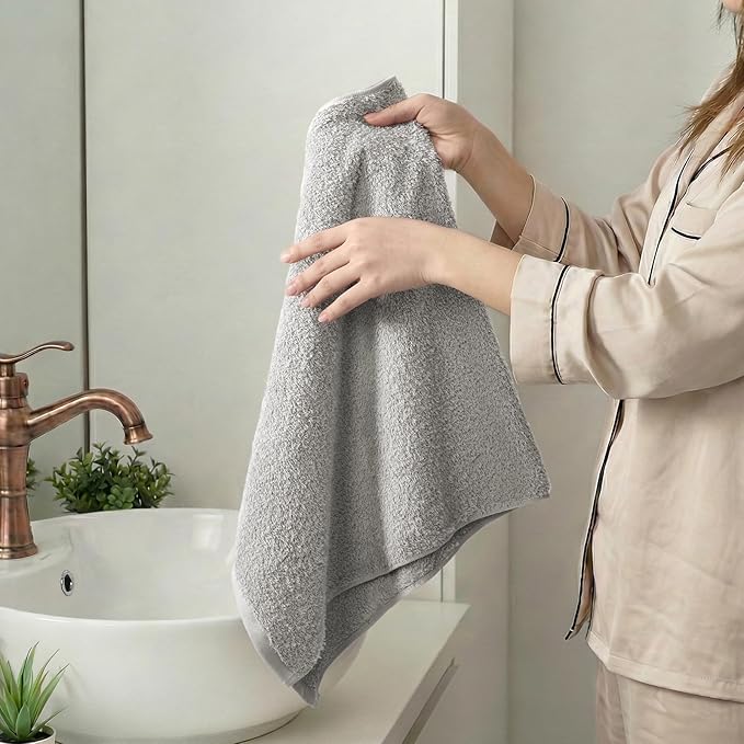 REDKISS 4-Pack Luxury Hand Towels, 16x32 Inch 450 GSM 100% Cotton, Super Soft - Image 7
