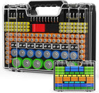 Battery Organizer Storage Holder Box Case by Yeenhoopy