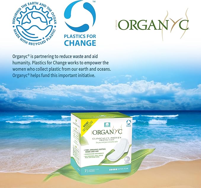 Organyc New and Improved 100% Certified Organic Cotton Inside and Out Overnight - Image 6