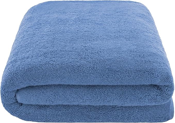 American Soft Linen 100% Cotton 600 GSM Turkish 40x80 Oversized Bath Towel Sheet - Image 3