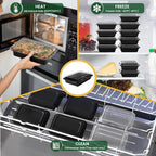 38oz Meal Prep Containers, Reusable Bento Box - Image 6