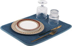 Dish Drying Mat, Microfiber Ultra-Absorbent Kitchen Counter Mat, Ideal Dish - Image 4