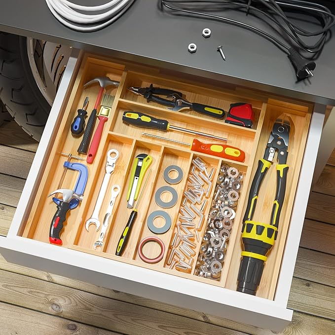 Utensil Organizer Silverware Tray - Image 5
