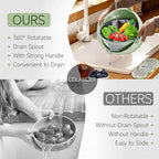 4-1 Strainer Bowl with Lid Set - Image 4