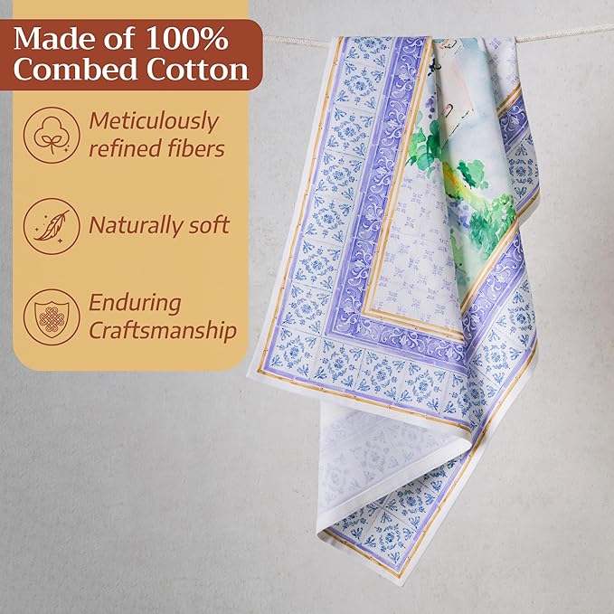 Maison d' Hermine Kitchen Towel 100% Combed Cotton Premium Set of 3 - Image 4