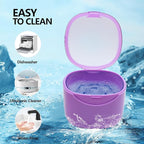 Purple Denture Cup Denture Bath Box Case - Image 7