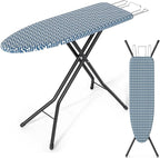 KINGBOARD Foldable Ironing Board Full Size, Iron and Ironing Board Set Standard by KINGBOARD